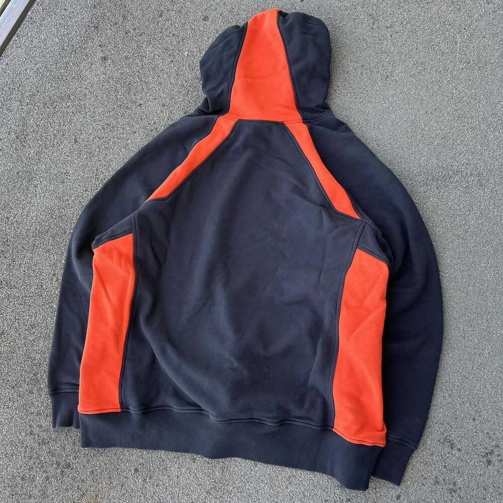 Vintage Y2K Nike Oregon St. Beavers Center Swoosh Hoodie Boxy Oversized Size XL - Picture 8 of 8